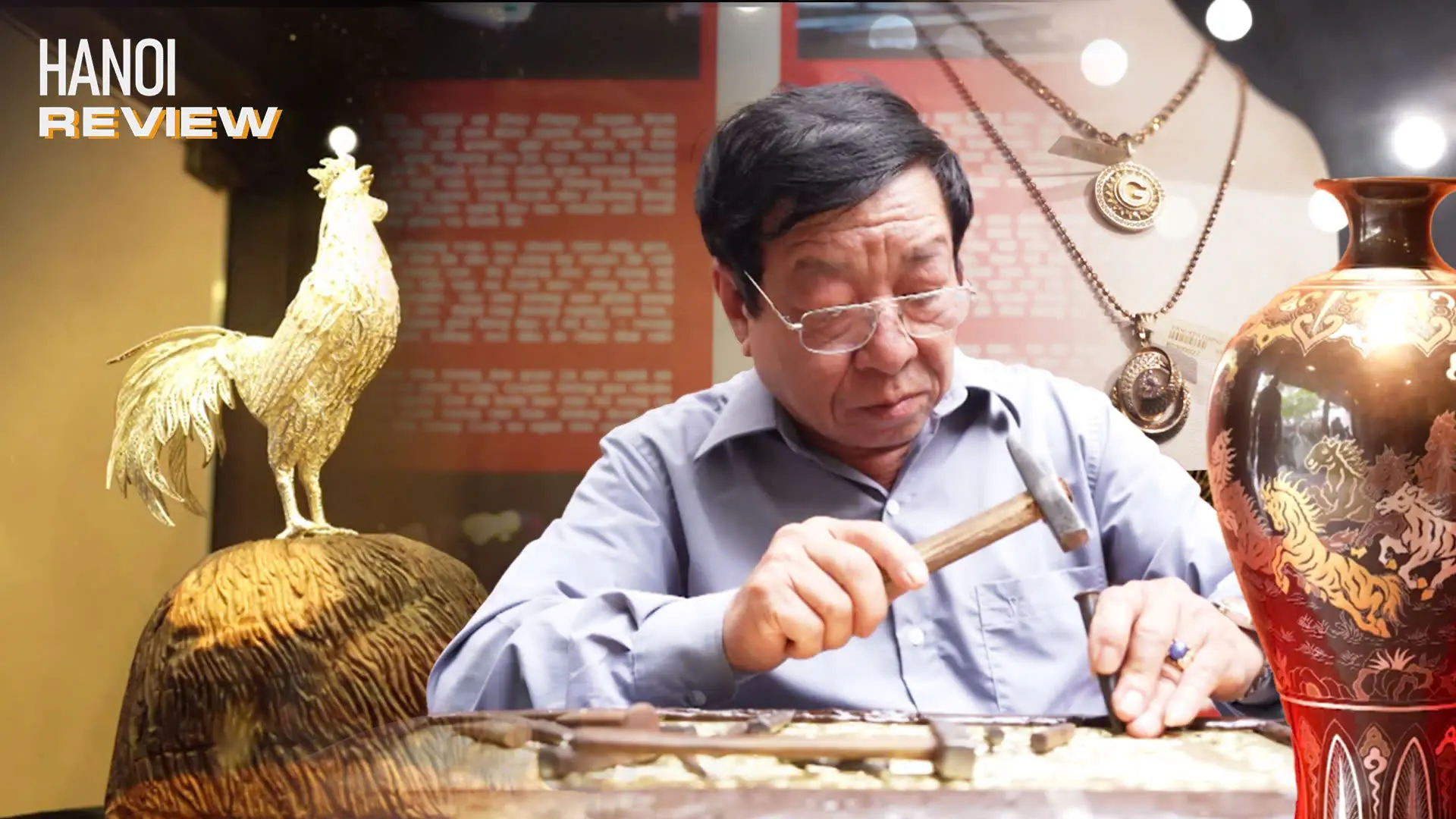 Tái hiện ký ức phường nghề phố cổ Hà Nội tại Đình Kim Ngân | HANOI Review | 23/11/2025